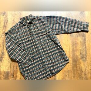 Woolrich plaid button up long sleeve